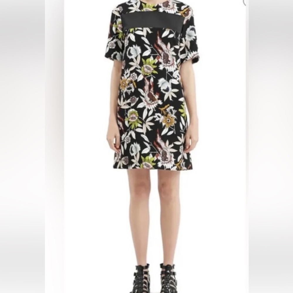 Topshop Boutique Floral Black Dress, Excellent used condition, size 10